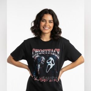 Ghostface Slasher T-Shirt XL Horror Movie Scream Halloween